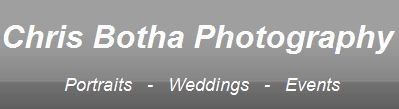 My name is Chris, photographer and owner of Chris Botha Photography.