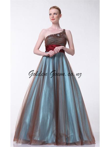 wide evening dress ball gown