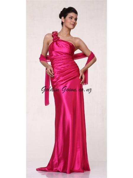 pink prom dress or evening gown