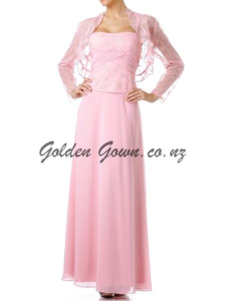 pink prom dress